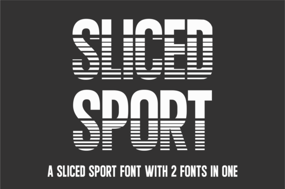 Download JP Sliced Sport&nbsp;Font - Sport Collection